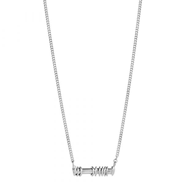 A BREND | Ketting Jobe 40-45cm zilver